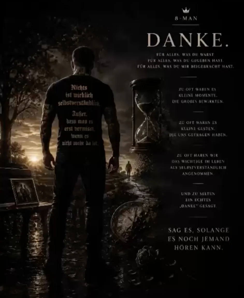 Bildmotiv zum 8-Man Impuls Danke.